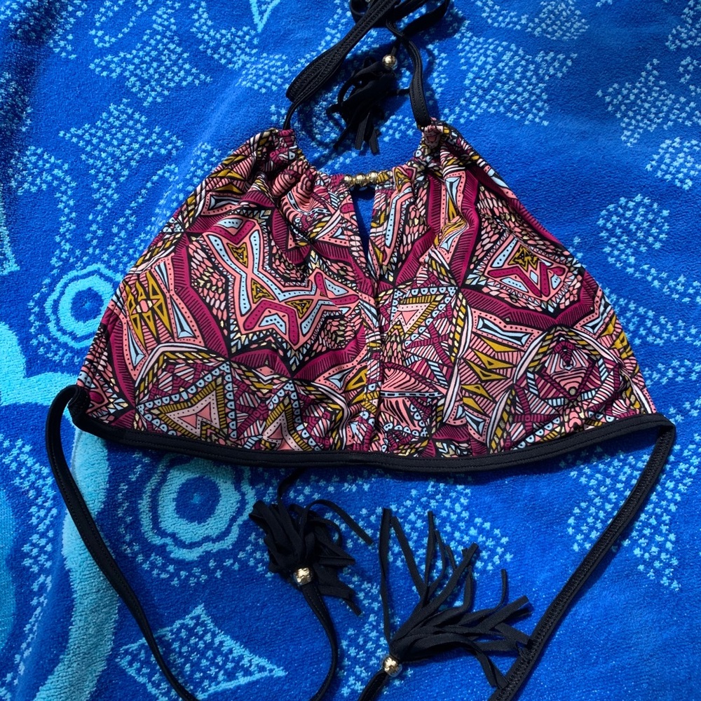 Abercrombie high neck bathing suit top. NWOT